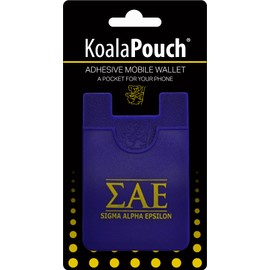 Sorority Shop Sigma Alpha Epsilon - Koala Pouch - Adhesive Cell Phone Wallet