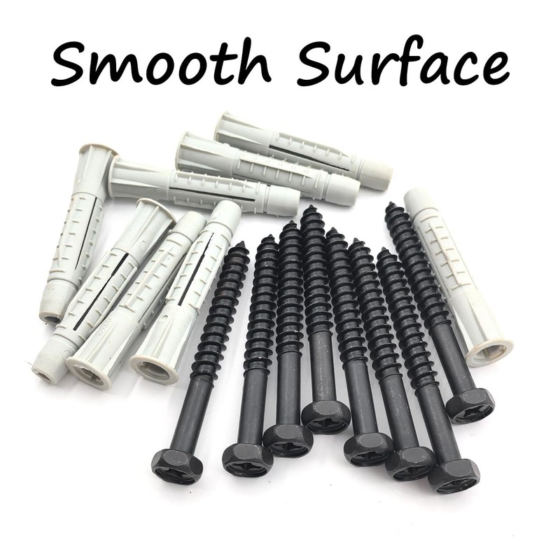 8 Pcs Heavy-Duty Hex Head Screws for TV Wall Mounting