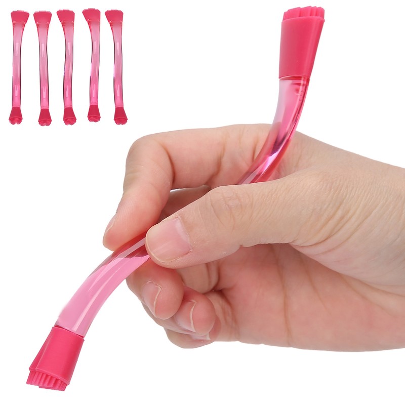 Facial Cleaning Brush Silicone Face Wash Brush DoubleSided Makeup Remover