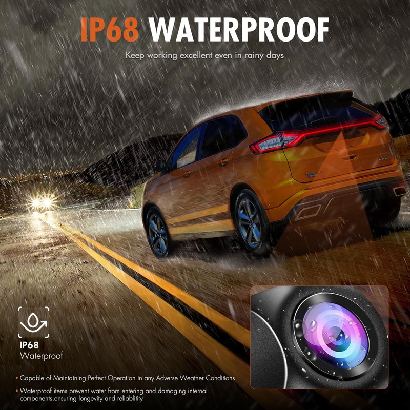 Rear View Backup Camera Compatible with Ford Edge 2011 2012