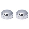 Motorcycle Radio Accent Panel And Knob Sets Chrome Fit for