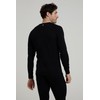 Mountain Warehouse Merino Mens Baselayer Top Black Medium