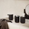 menu 7710519 Wall Soap Pump Black