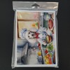 Caroline's Treasures White Poodle The Chef Greeting Cards Pack of