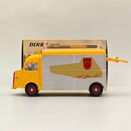 Atlas 1:43 Dinky Toys 587 Camionnette for 1200K Food Truck Diecast Models Car Toys Collection Gifts