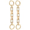 TEHAUX 2pcs Short Bag Chain Gold Wallet Straps for Crossbody