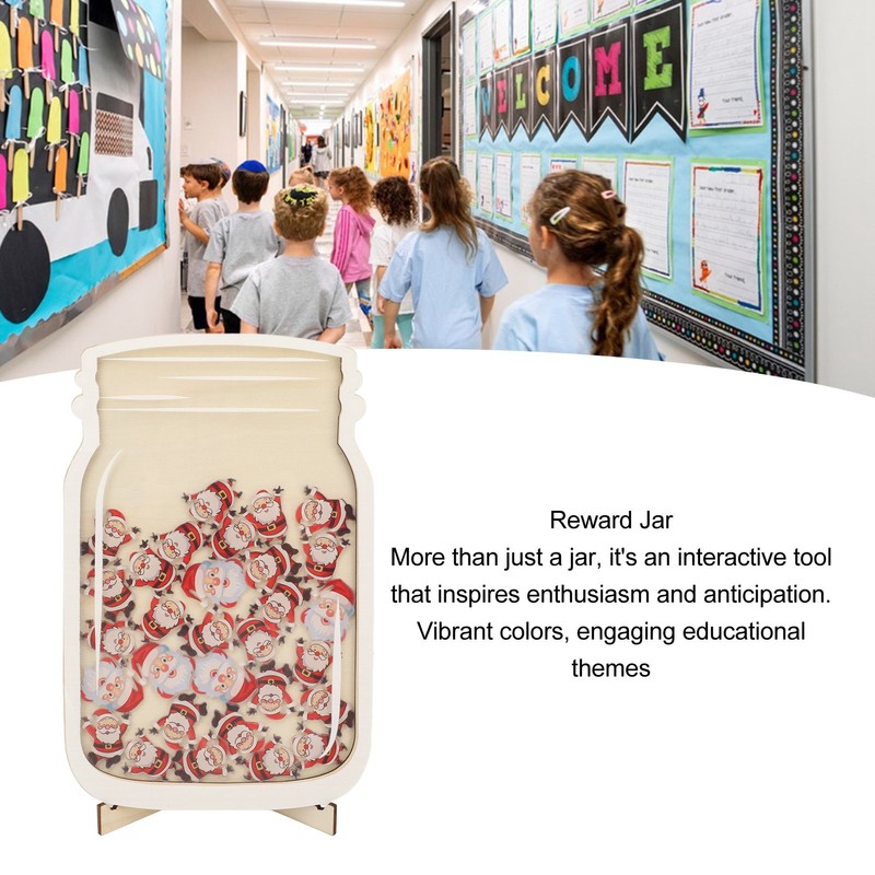 Reward Jar Versatile Rugged Lightweight Portable Durable Classroom Reward Jars