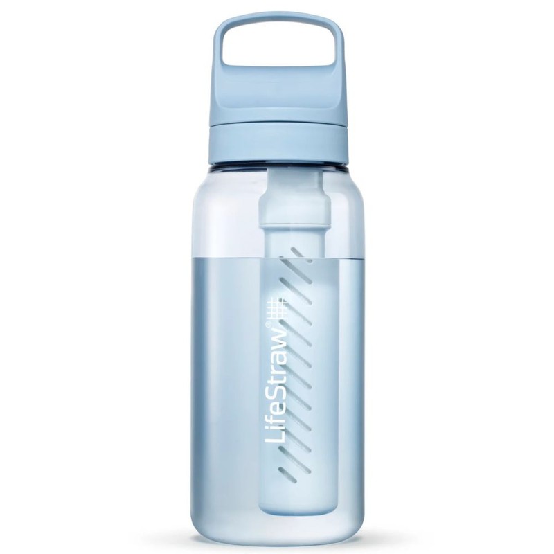 LifeStraw Go 2.0 Water Filter Bottle 1 Litre, Terrace Green