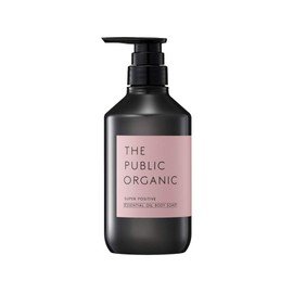 The Public Organic Body Soap Main Bottle 【Super Positive】 480mL Amino Acid Aroma Essential Oil Made in Japan