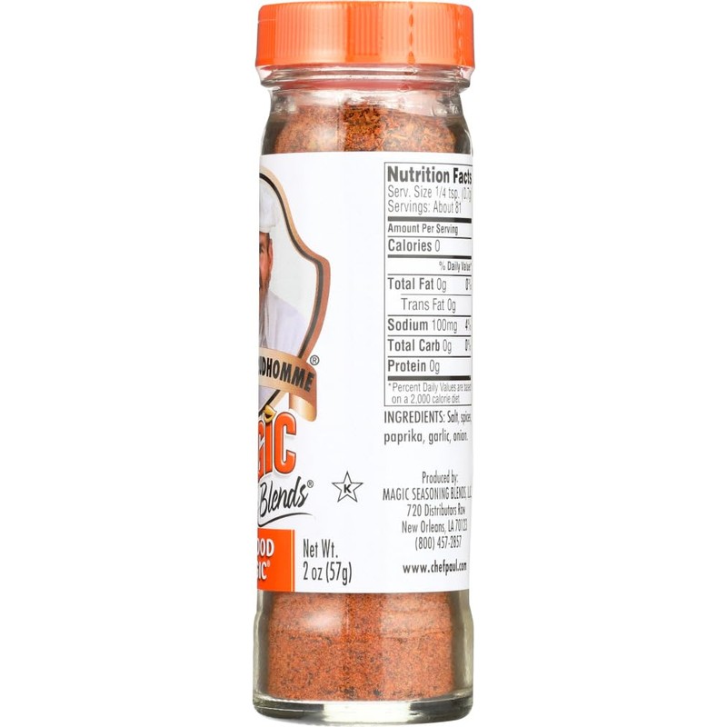 Chef Paul Prudhomme's Magic Seasoning Blends Seafood Magic -- 2
