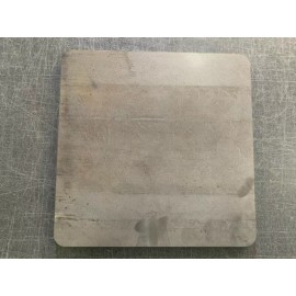 Synergy Steel Designs 3/8" x 16" x 16" Steel Plate with ROUNDED CORNERS, A36 Steel