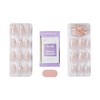KISS imPRESS No Glue Mani 30 Pcs Press On Nails,