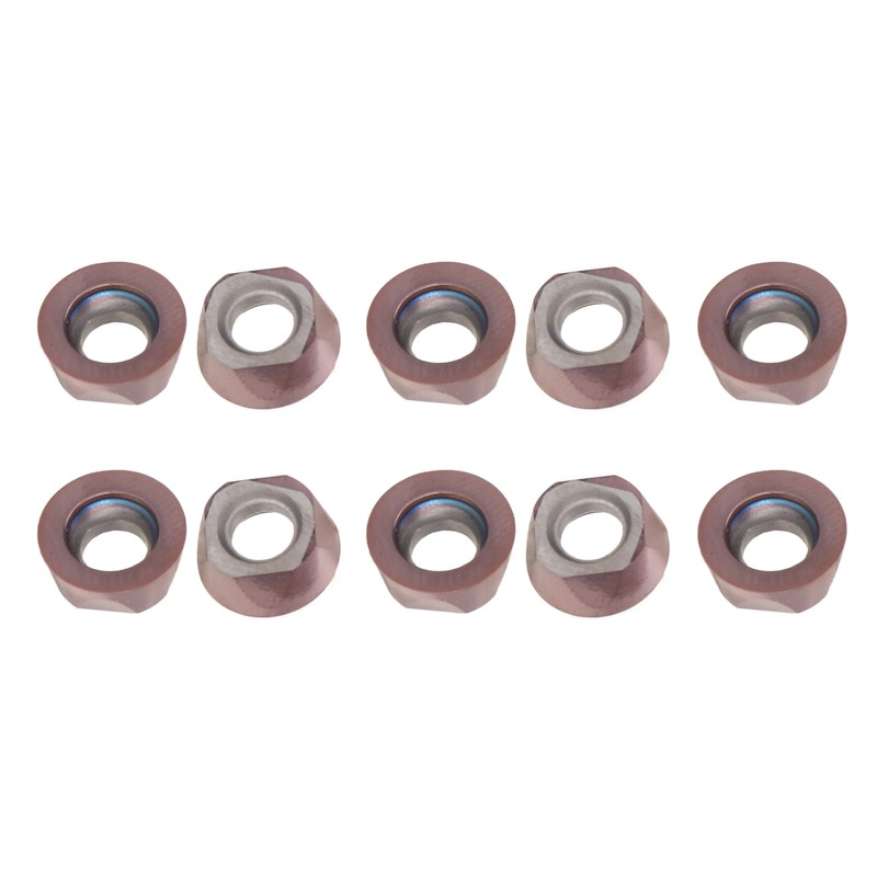 10Pcs Round Carbide Inserts Cutters for DIY CNC Lathe Wood