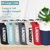 Twira 125L Pro XX-Large Laundry Baskets, Laundry Hamper Stands Up