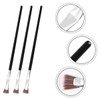 Thyonta 3 PCS Eyelash Brush Folded Fan Eyelash Brush Flat