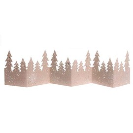 Winter Garland Forest, Box, Length 72 Cm, Height 16 cm