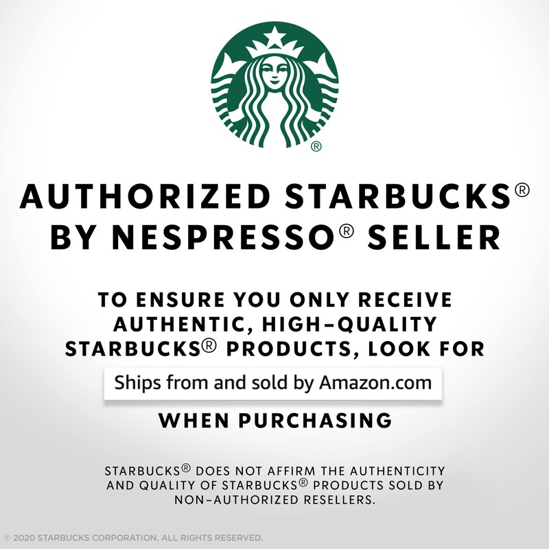Starbucks by Nespresso Original Line Medium Roast Breakfast Blend Coffee,