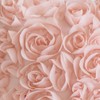MIULEE 3D Rose Flower Pillow Cover Pack of 2 Decorative