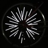 SHEEHAN 36PCS Waterproof Bicycle Spoke Reflector Bicycle Spoke Clips Bike