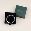 GAVU Simple Crystal Bead Bracelet, Stone, howlite