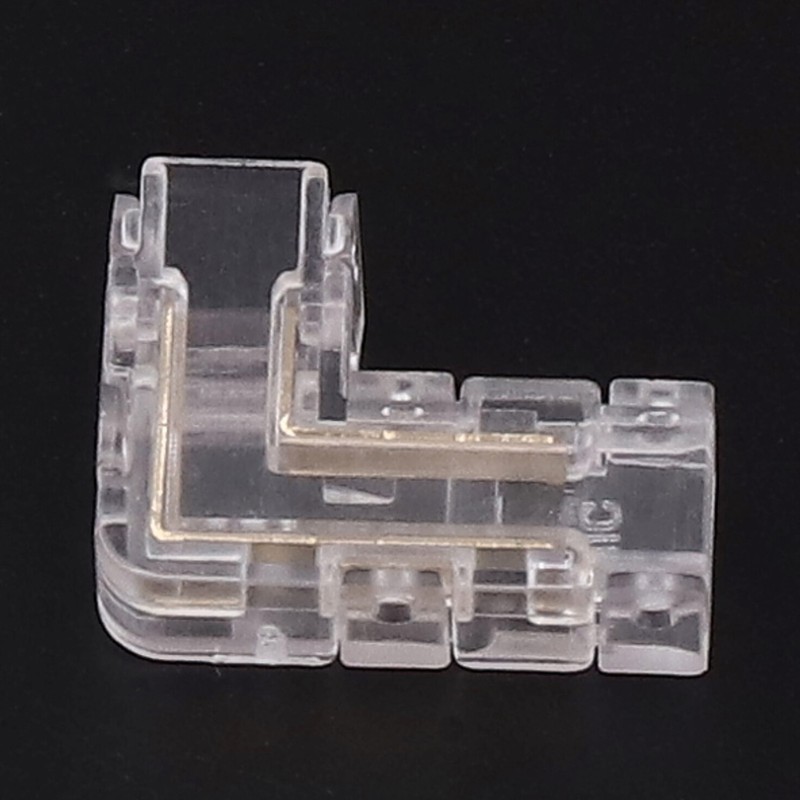 8Pcs 2 Pin 5mm COB LED Strip Light Connectors L