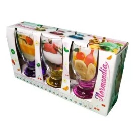 Like Shop Set De Copas Normandina 3 Pzas
