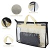 ShawFly 4pcs Handbag Storage Dust Cover, Upgrade Thicken PVC Transparent