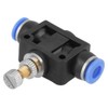 Pipe Throttle Valve Push 5pcs 6mm Air Flow Control Valve