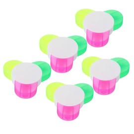 Operitacx 5pcs Pastel Colors Highlighter Plastic Fluorescent Highlighter Colorful 3-in-1 Fluorescent Pens Fluorescent Pens