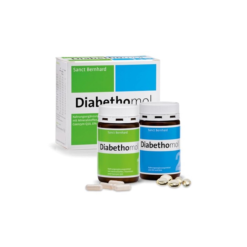 Sanct Bernhard Diabethomol with Vitamin C, E, Minerals, Zinc, Chromium,