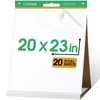 CREGEAR Portable Tabletop Easel Pad, 20 x 23 Inches, 1