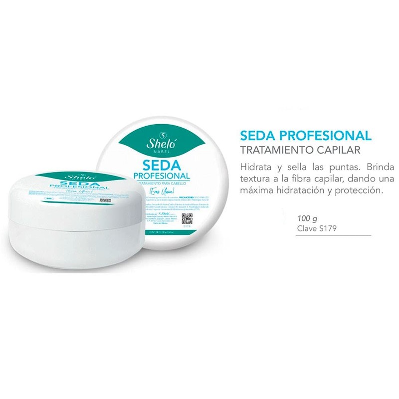 Seda Profesional Tratamiento Para Cabello 100 Gr Hidratante