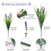 LUZOGA 22 Bundles Fake Wheat Artificial Lavender Grass Plant,Wheat Grass