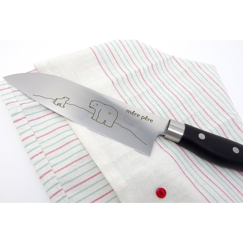 メルペール シロクマ 三徳 包丁 刃渡り 約17cm 770-274