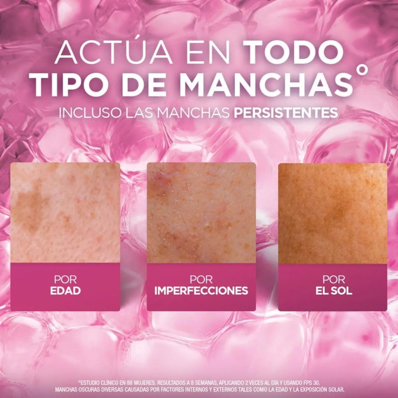 Oréal Paris Kit Anti Manchas Glycolic Bright Rutina Completa Ácido
