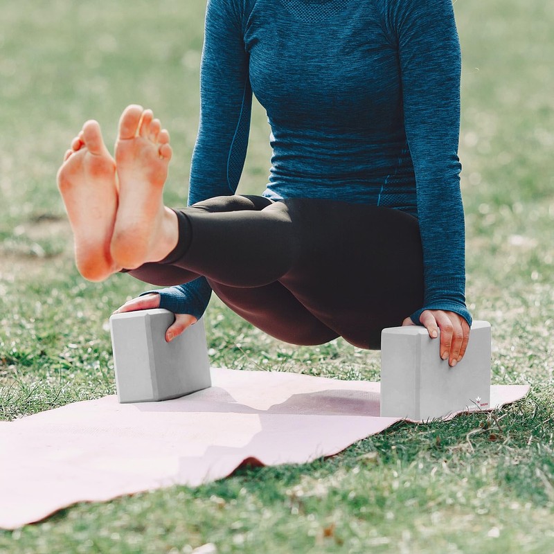 Legendwerk® 2 x Yoga Block Robust and Non-Slip - Yoga