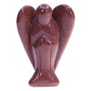 CHENYUE CHENYUE Synthetic Goldstone Gemstone Peace Angel Pocket Guardian Healing