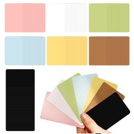 210 Sheets of Colorful Blank Card Stock, Label Cards, Small Index Cards, Study and Office Supplies, Multipurpose Card Stock