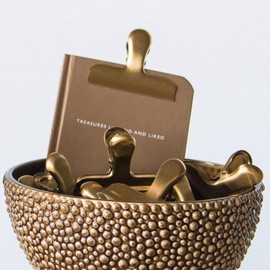 Bloomingville Stainless Steel Clip with Gold Finish