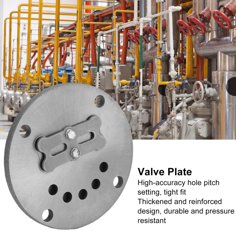 Valve Plate Steel Material High Accuracy Cylinder Air Pump Accessories