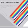 Hilitchi IDC Rainbow Color Flat Ribbon Cable-10 wire (15ft)