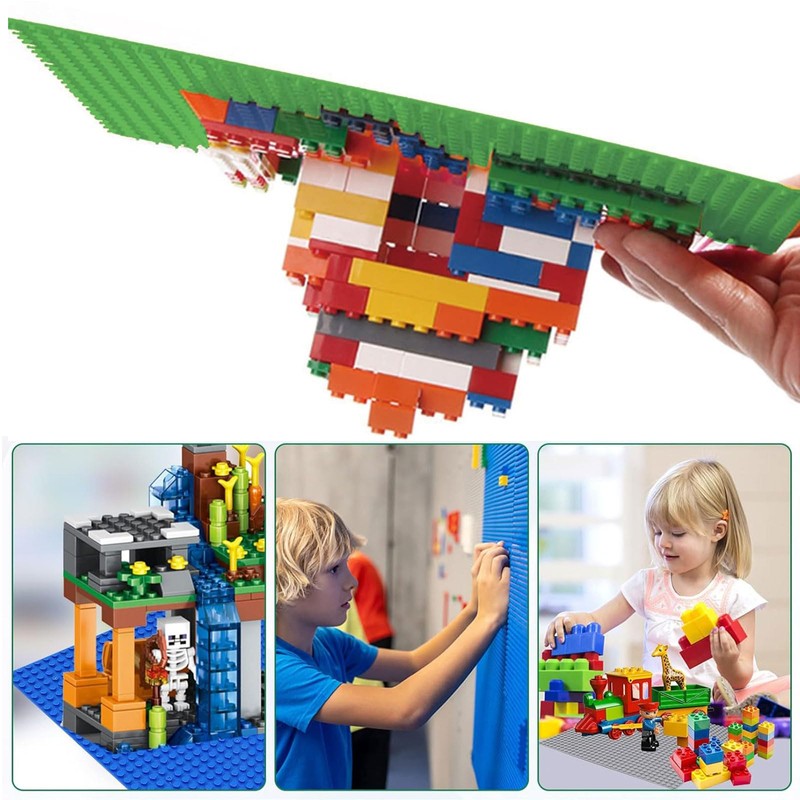 TUKNN Classic Base Plate, Building Plates Compatible, Rectangular Base Plates,