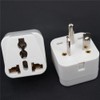 Tekit White NEMA 6-20P Universal Plug Adapter 110-250V 15A,Universal World