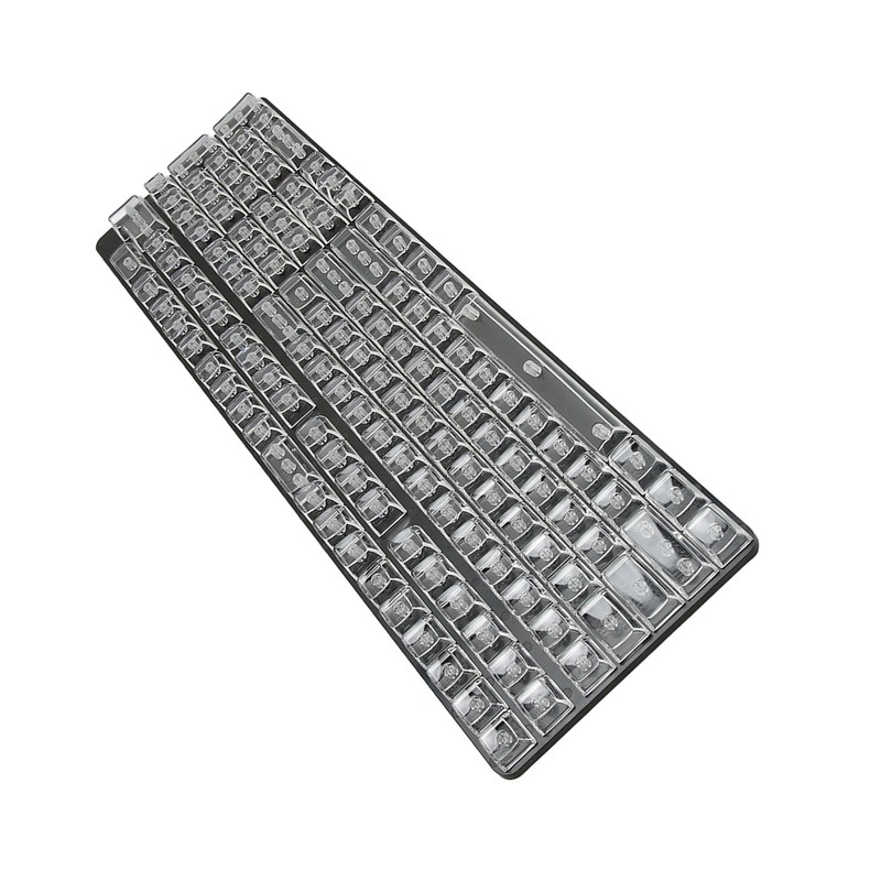 Keycap Set 132 Keys High Transparent PC CBSA Heigh Matte