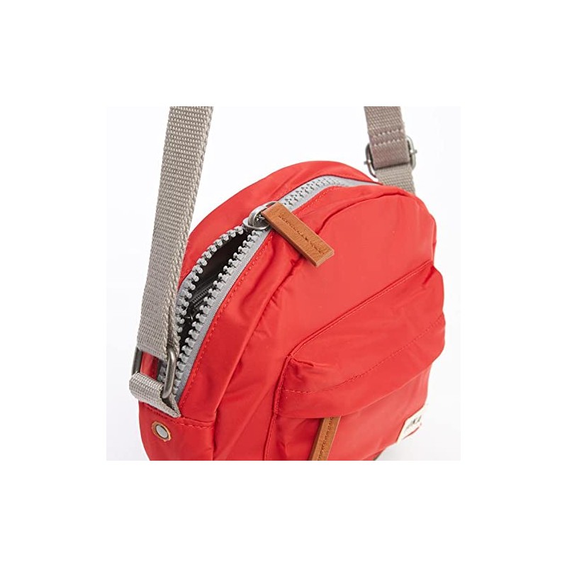 ROKA London Paddington B Crossbody Sustainable Nylon (Cranberry)