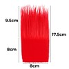 BRAIRIA Fly Tying Materials - 12 Packs Multi-Color Synthetic Long