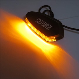 XKMT- HTTMT LED Signal Lighting Mirror Block Off Base Plate Black Compatible with 1999-2007 Yamaha R6 Yzf-R6 Yzfr6 Billet Aluminum Made [P/N: MT222-013A]