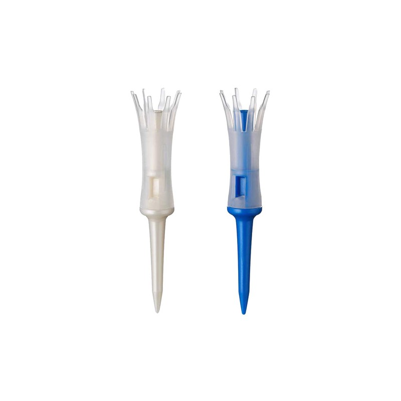 Tabata GV0448PCBL2ST Golf Tee, Tiered Plastic Tee, Lift Tee, Soft,