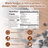 MEIMIDUO Dried Black Fungus Woodear Mushrooms, Premium All Natural Vegan