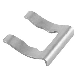 Sarini 10Pcs Stainless Steel Car Brake Hose Clips Durable U Shaped Brake Hose Clip Replacement for Vehicles Cars Trucks Brake Line Hose Securement Parts
